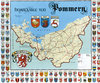 Schmuckkarte „Pommern Heimatkarte“